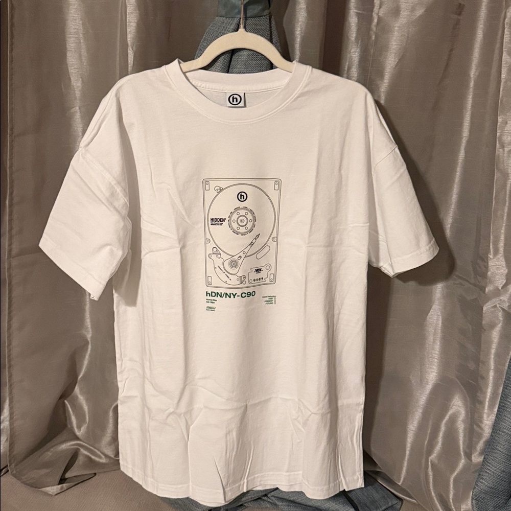 NEW Hidden NY Hard Drive mini tee in large